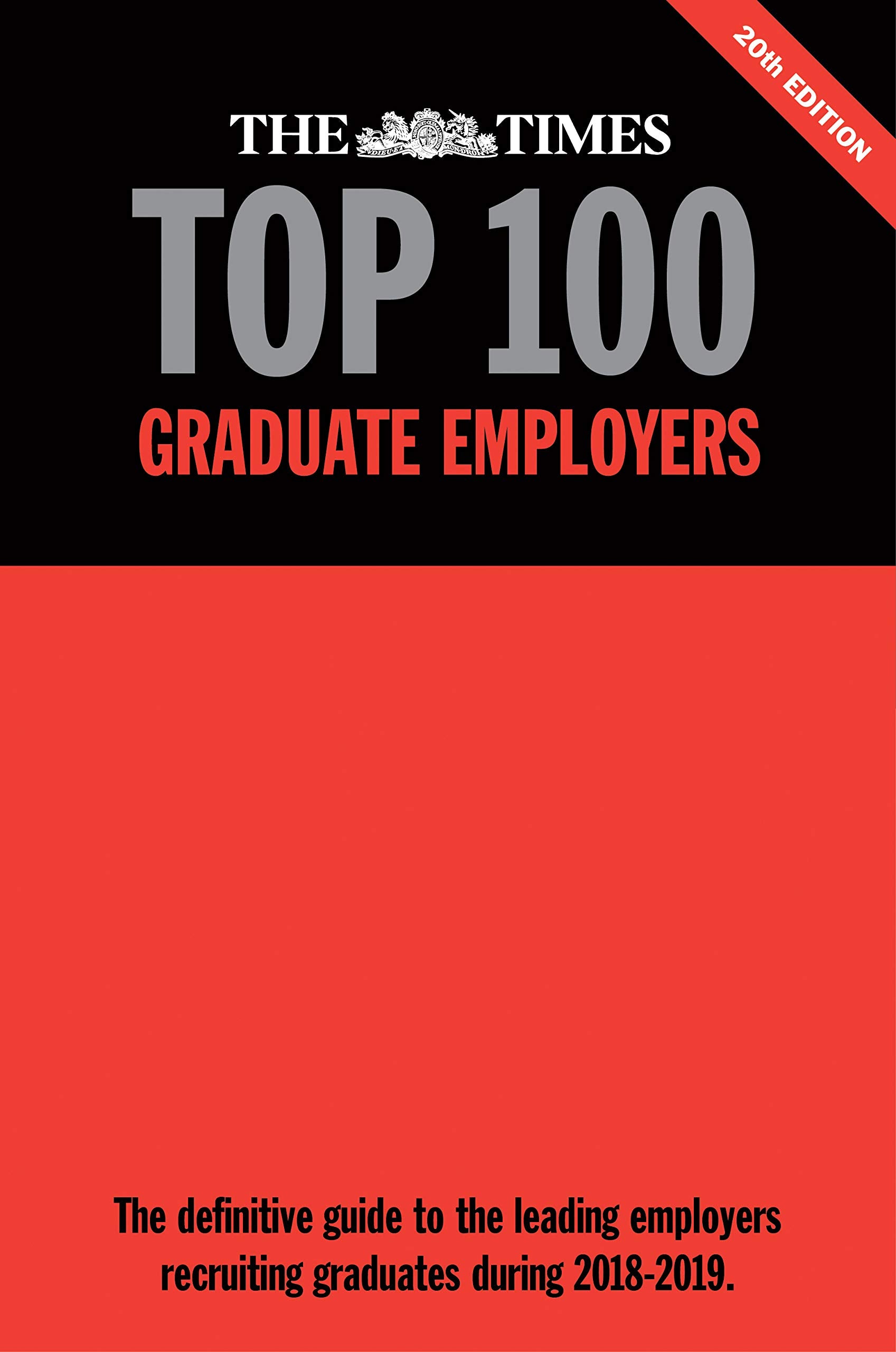 Times Top 100 Graduate Employers 2018-2019 Business, Finance & Career