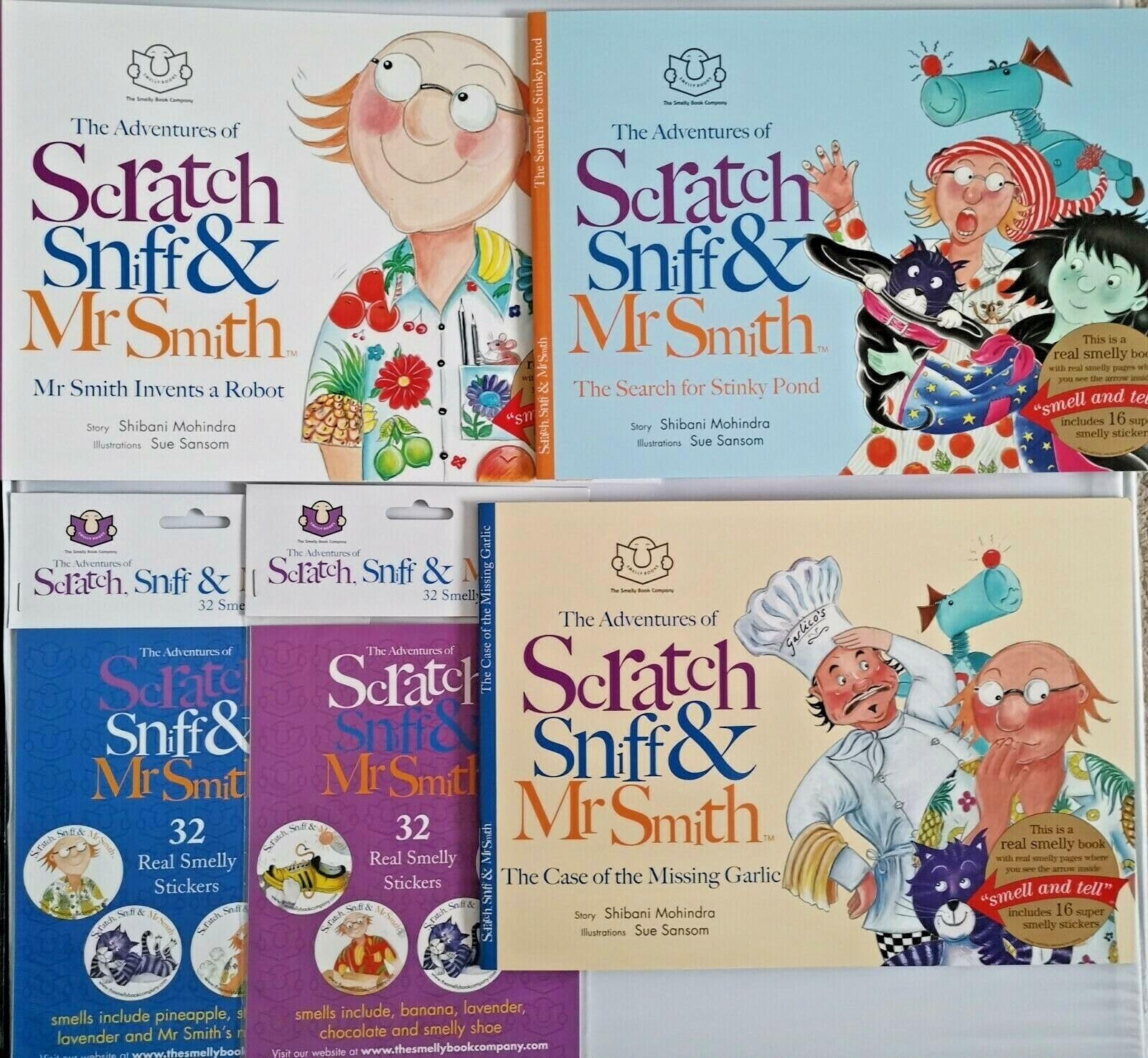 The Adventures of Scratch, Sniff and Mr Smith: The Search for Stinky Pond Novels & Short Stories