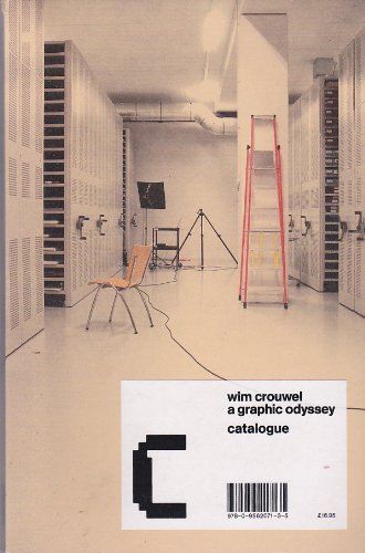 Wim Crouwel a graphic odyssey catalogue book