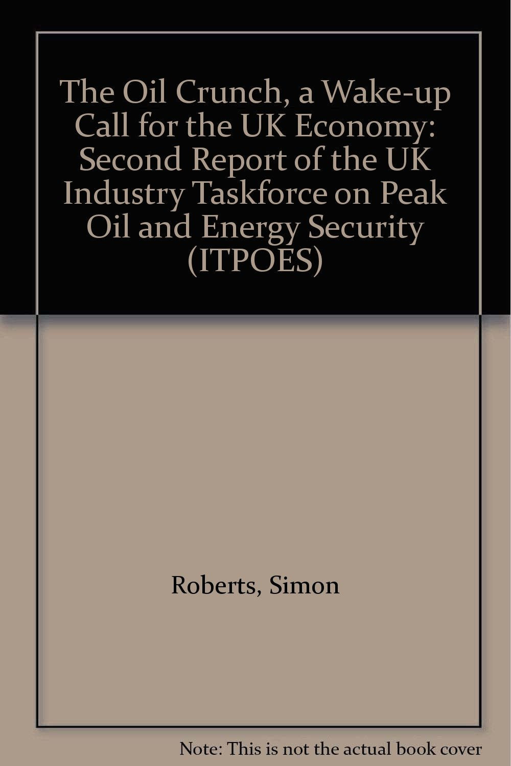 The Oil Crunch, a Wake-up Call for the UK Economy: Second Report of the UK Industry Taskforce on Peak Oil and Energy Security (ITPOES) Business, Finance & Career