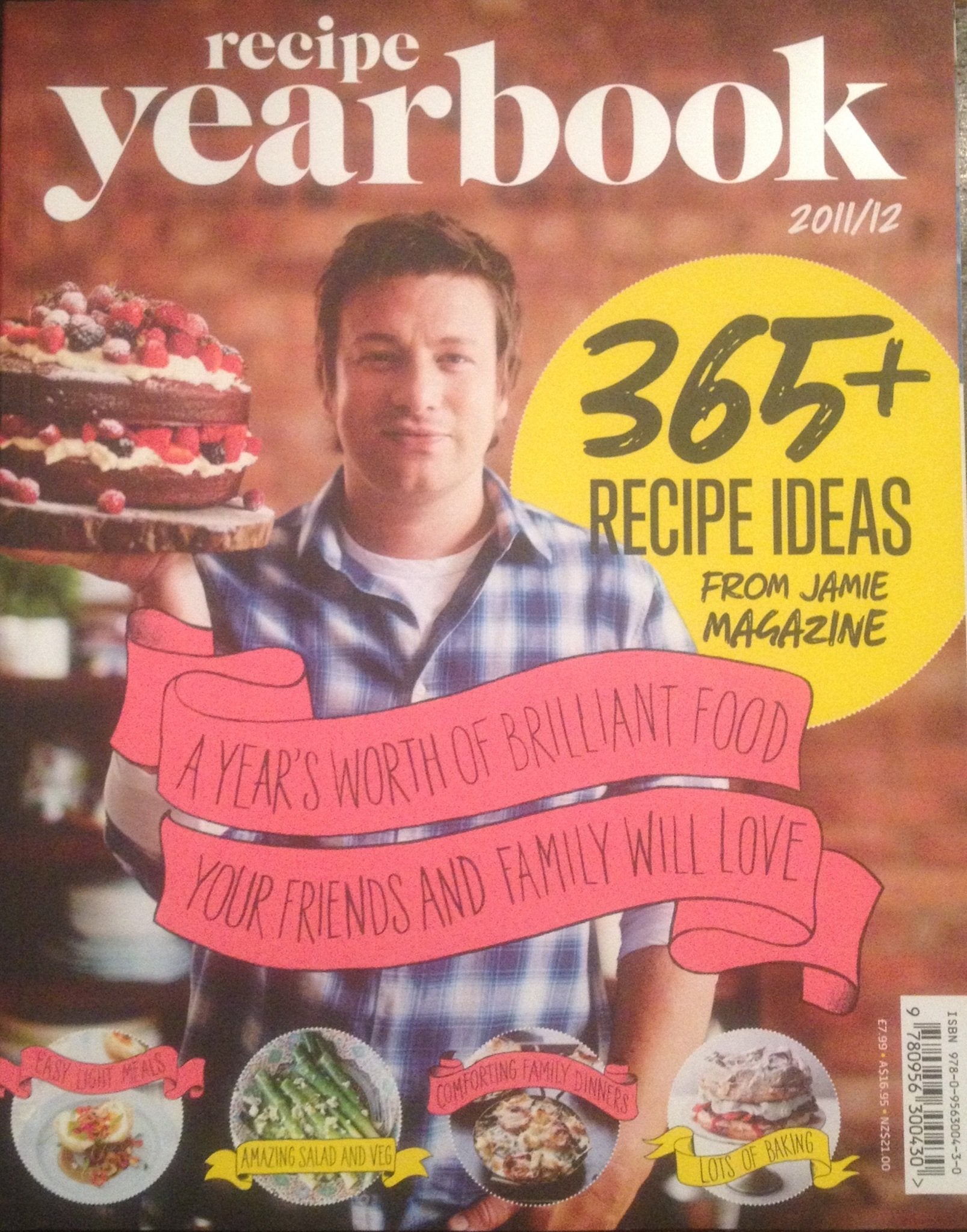 Jamie Magazine Recipe Yearbook 2011/12 Leisure, Home & Garden