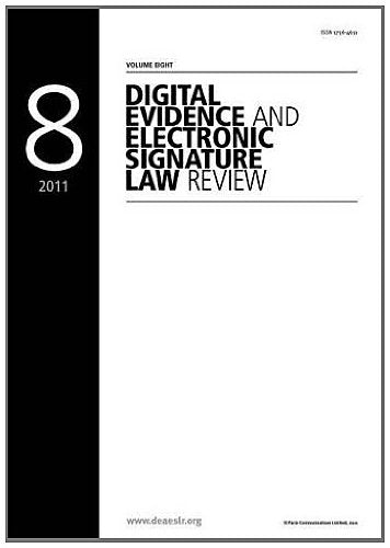 Volume 8 (Digital Evidence and Electronic Signature Law Review) Contemporary literature