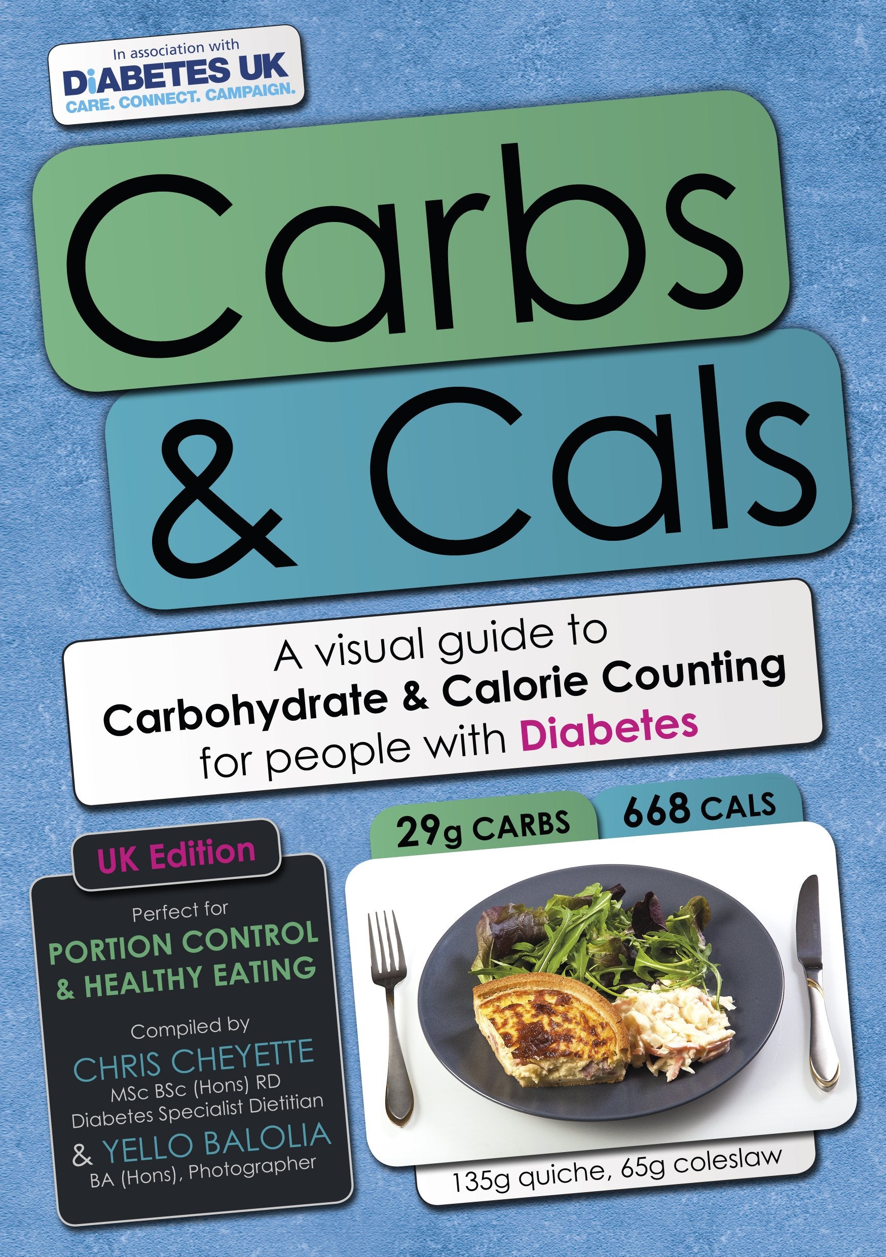 Carbs & Cals: A Visual Guide to Carbohydrate & Calorie Counting for People with Diabetes Health, Nutrition & Fitness