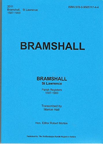 Bramshall, St. Lawrence: Parish Registers 1587-1900 Reference Books