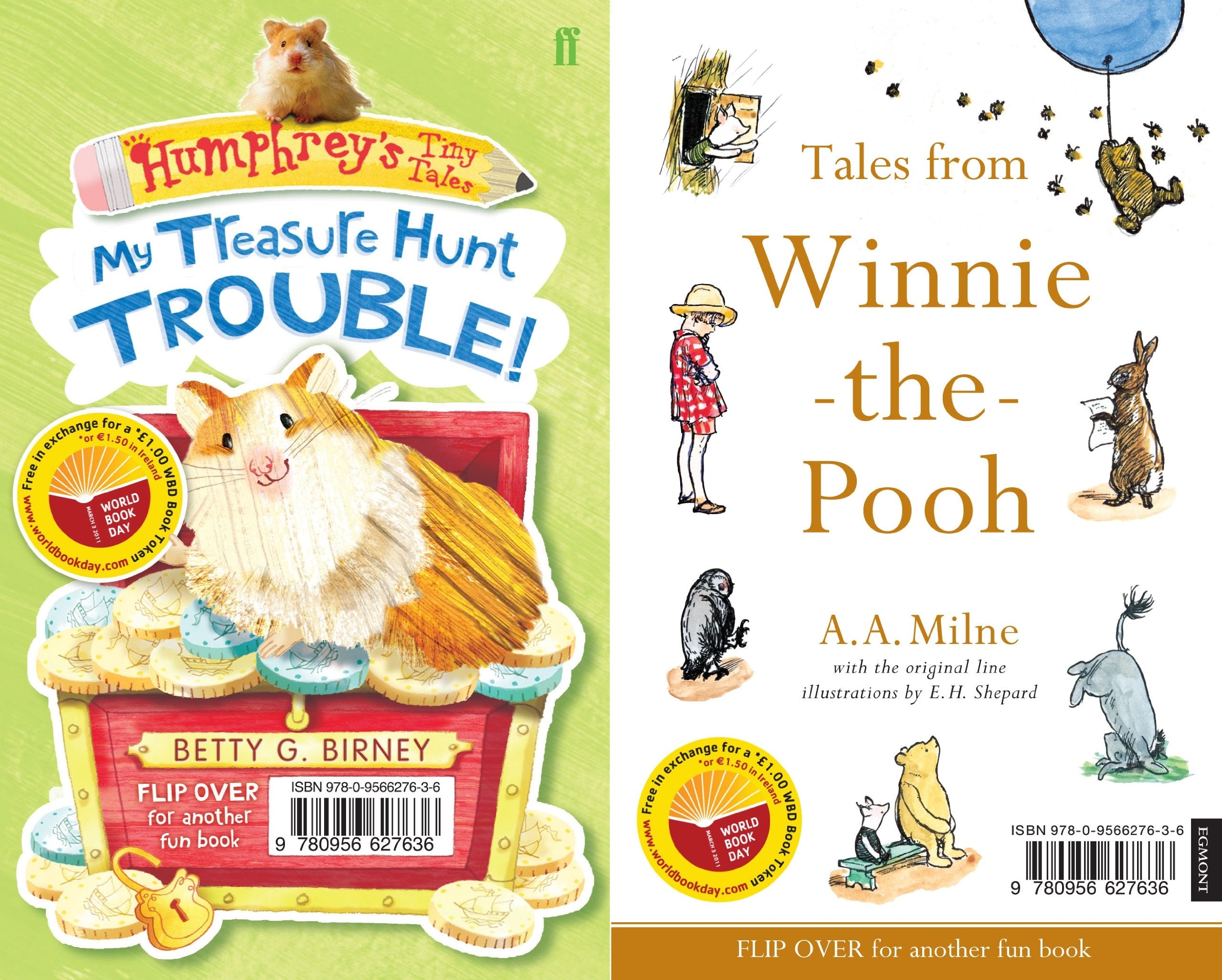 Tales from Winnie-the-Pooh/ Humphrey's Tiny Tales: My Treasure Hunt Trouble book