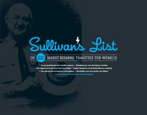 Sullivan's list: de 100 meest bizarre tradities ter wereld book
