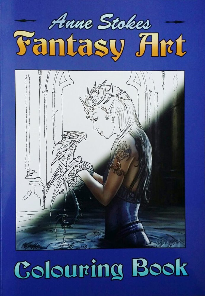 The Anne Stokes Fantasy Art Colouring Book Film, Art & Culture