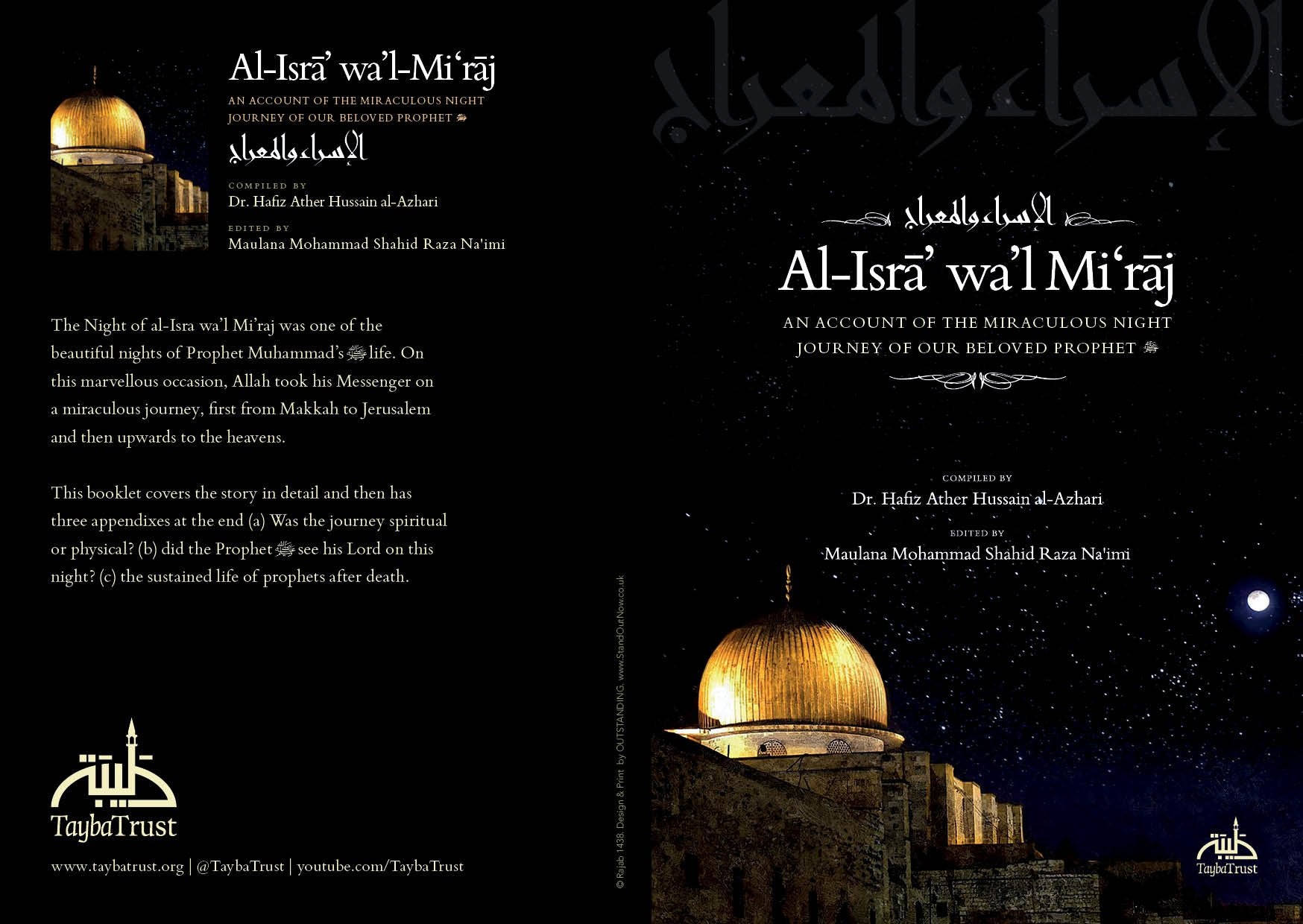 Al-Isra' wa'l Mi'raj: An Account of the Miraculous Journey of Our Beloved Prophet Religion & Esotericism