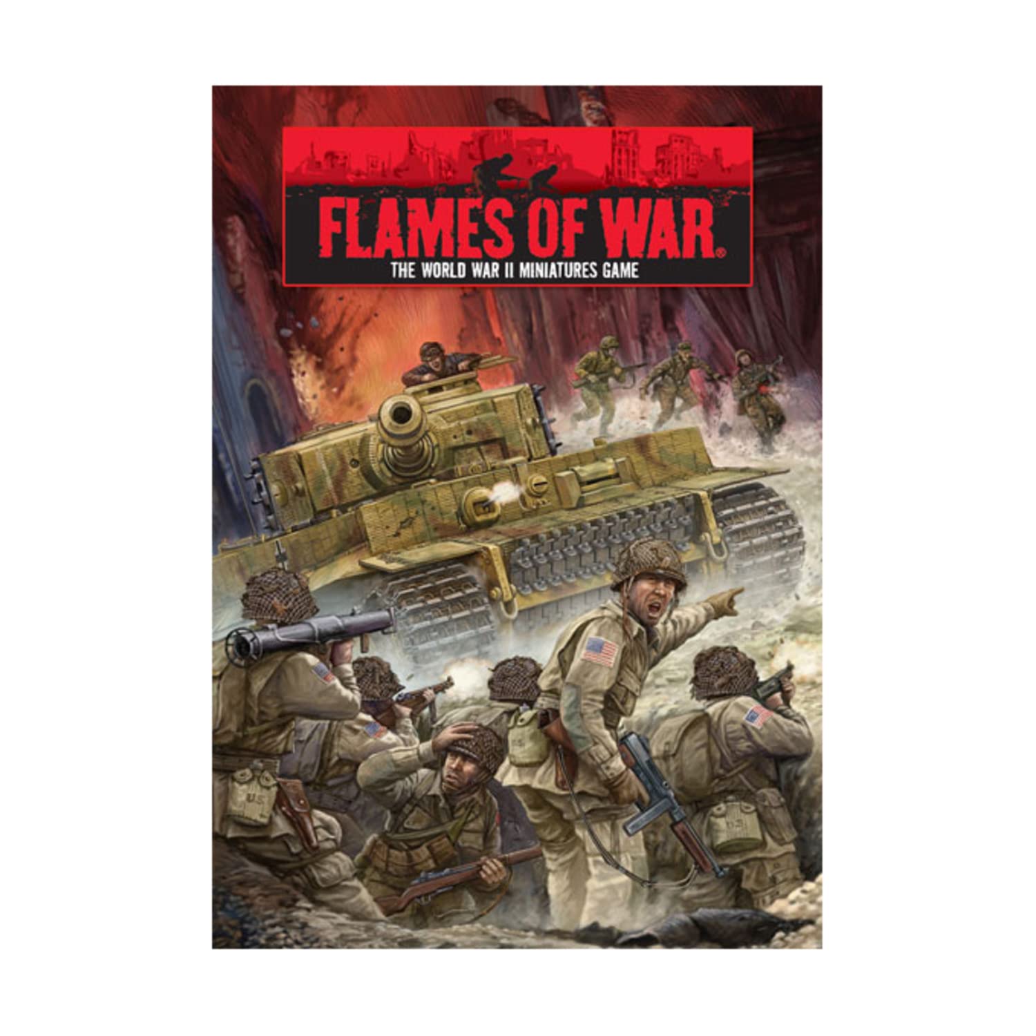 "Open Fire" Flames of War: The World War II Miniatures Game book