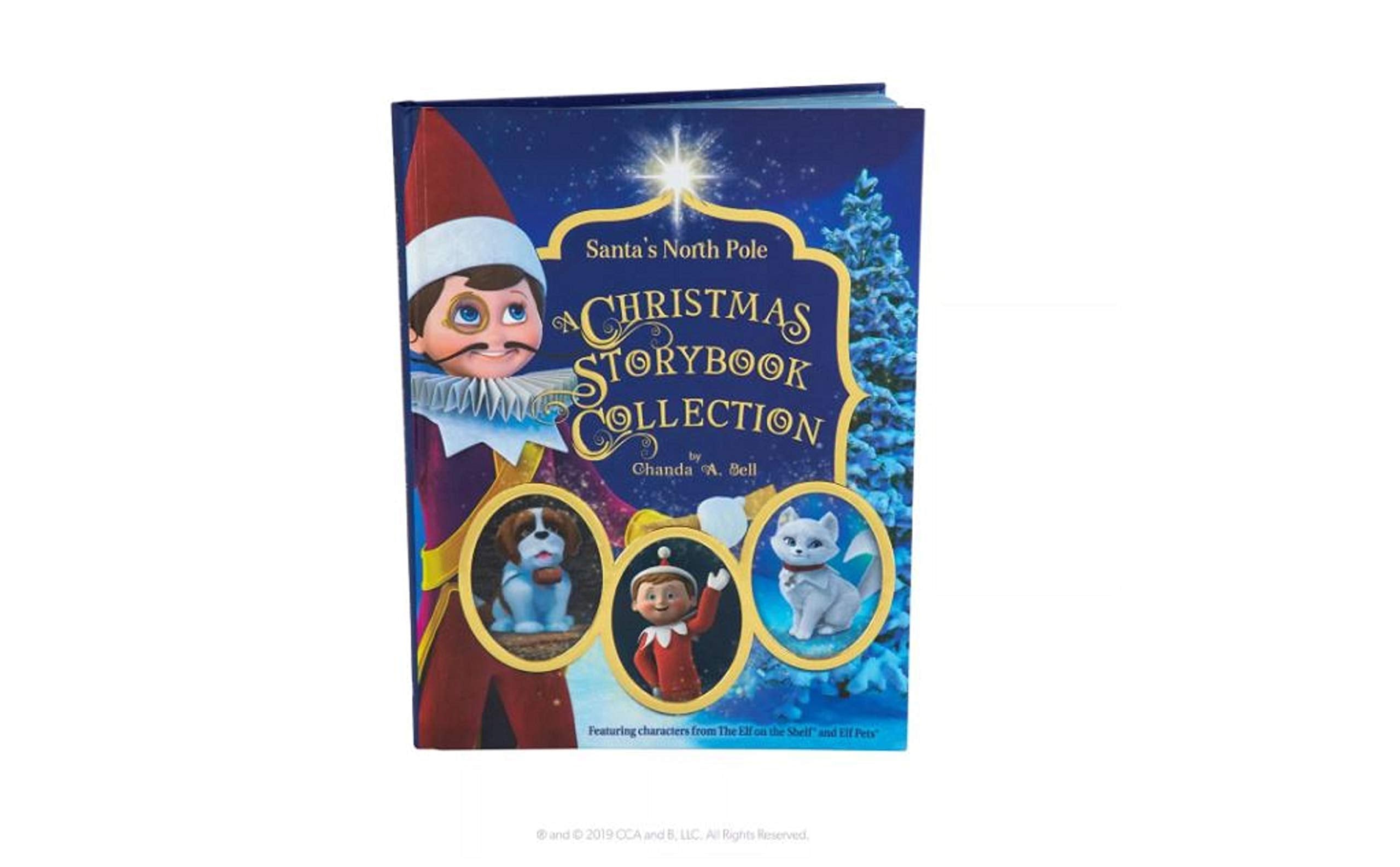 The Elf on the Shelf Santa's North Pole A Christmas Storybook Collection Hardcover Book book