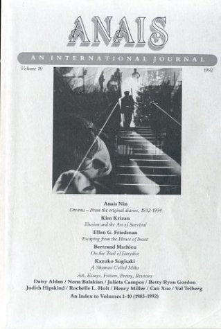 Anais: An International Journal (10) Contemporary literature