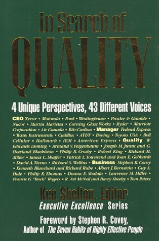 In Search of Quality: 4 Unique Perspectives, 43 Different Voices Business, Finance & Career