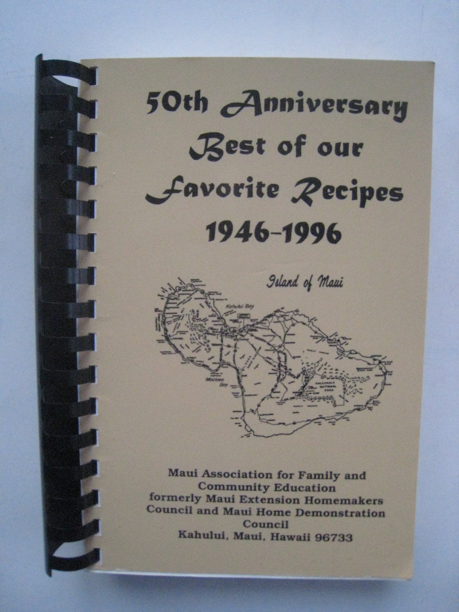 50th Anniversary Maui Cookbook Cooking & Enjoying