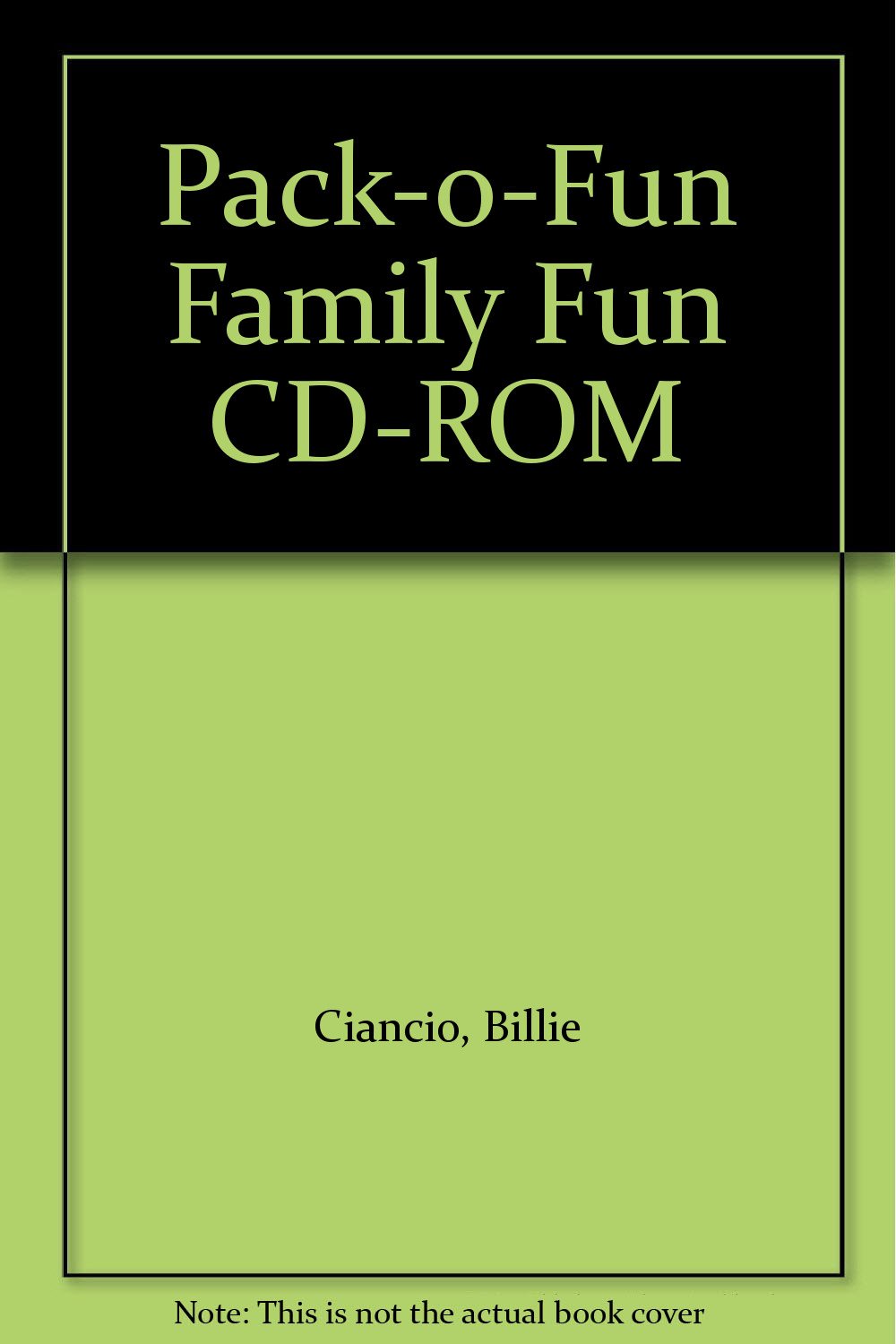 Pack-o-Fun Family Fun CD-ROM Other software
