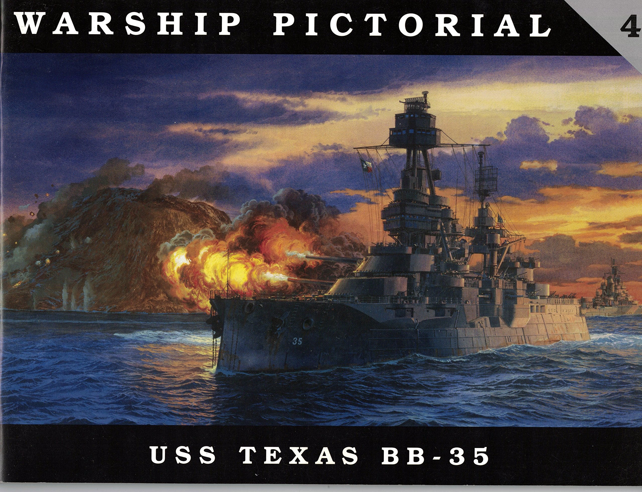 Warship Pictorial No. 4 - USS Texas BB-35 Books