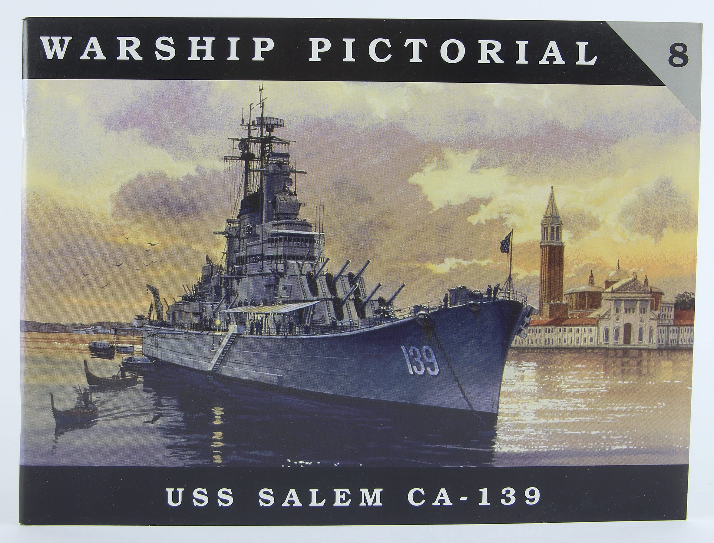 Warship Pictorial No. 8 - USS Salem CA-139 Books