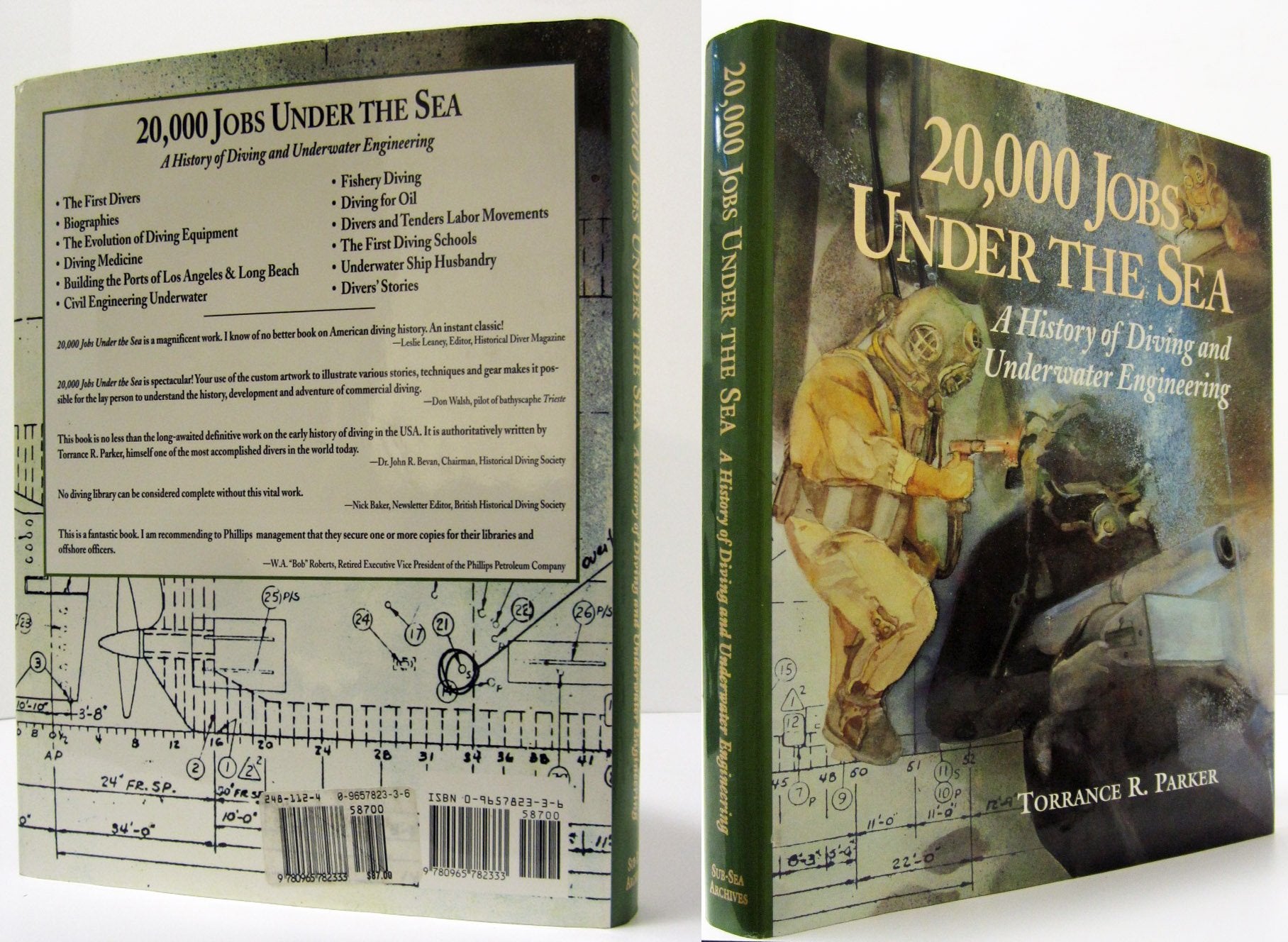 20,000 Jobs Under the Sea: A History of Diving and Underwater Engineering Camping & Survival