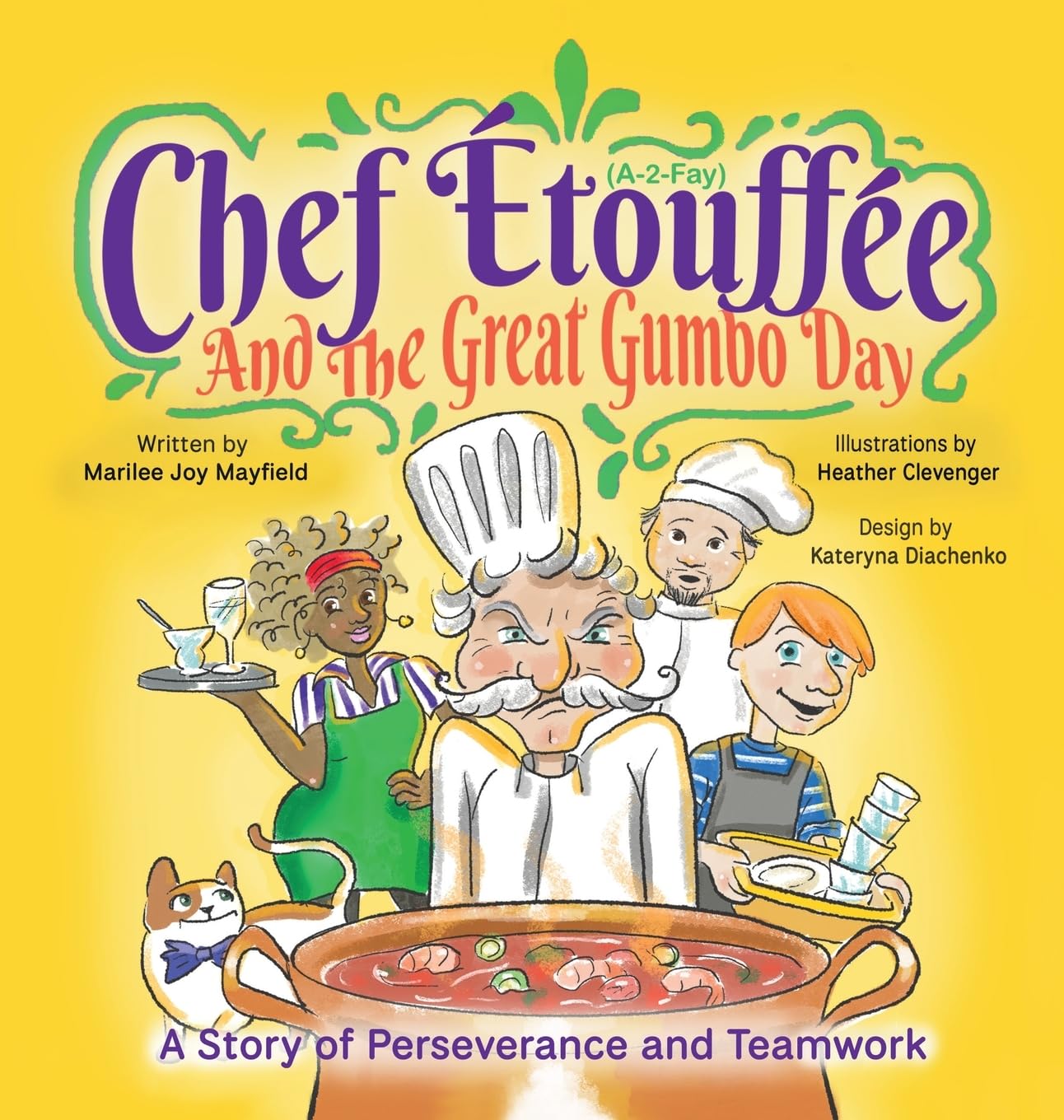 Chef Etouffee and the Great Gumbo Day Cooking & Enjoying
