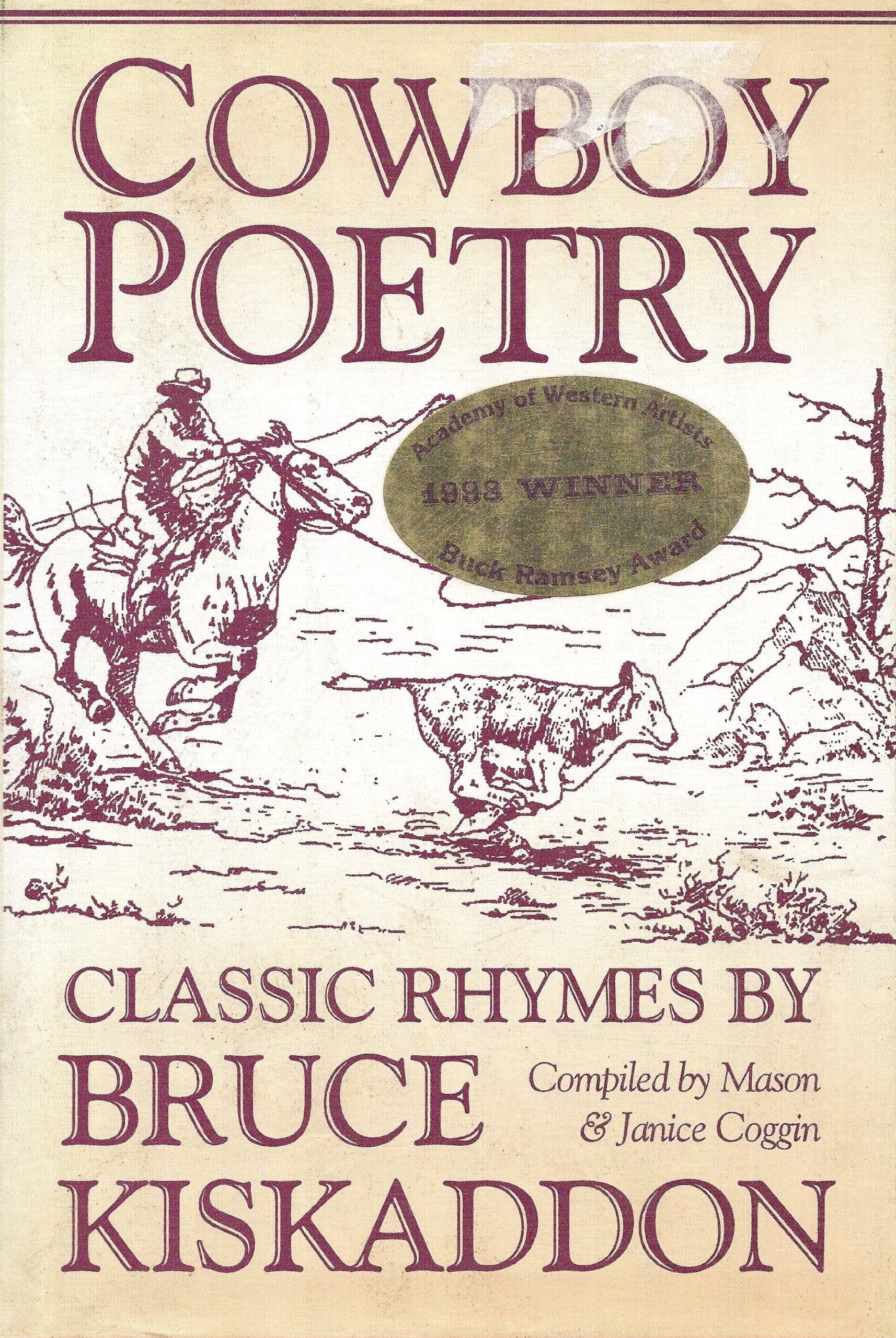 Product Image: Cowboy Poetry: Classic Rhymes by Bruce Kiskaddon