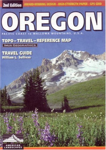 Oregon Topo-Travel-Reference Map: Travel Guide (American Landscapes, Band 2) Leisure, Home & Garden
