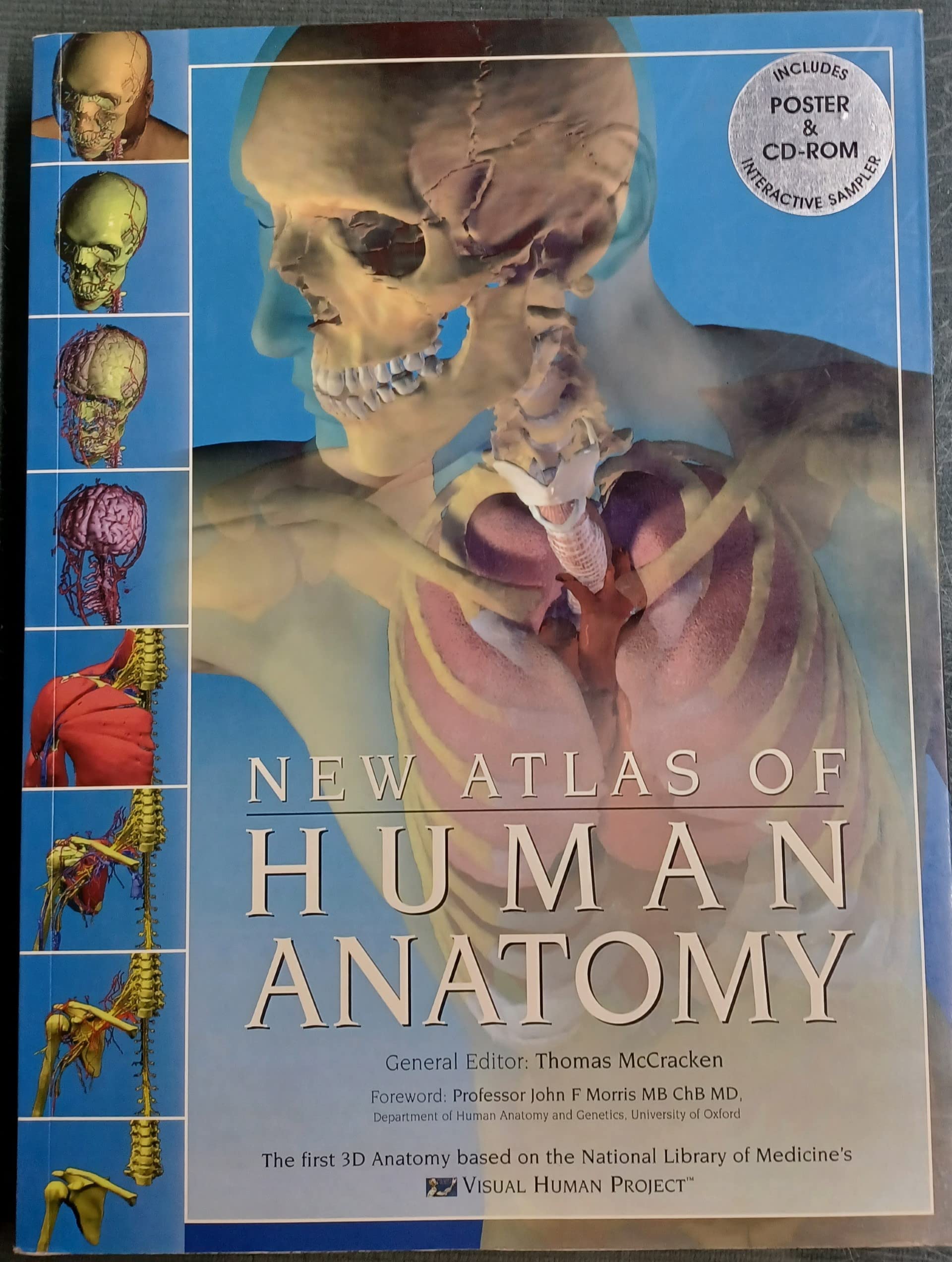 NEW ATLAS OF HUMAN ANATOMY; POSTER & CD-ROM book