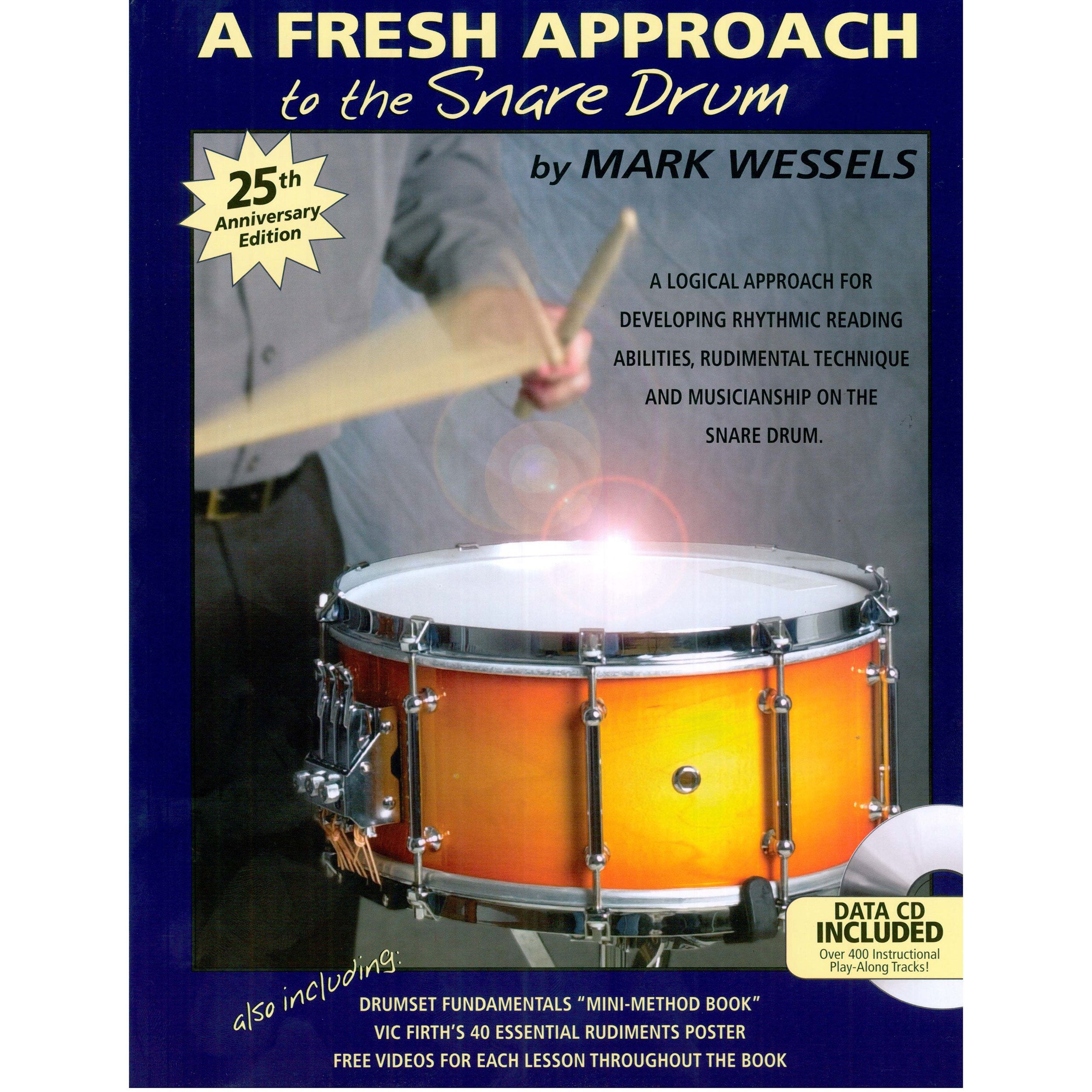A Fresh Approach To The Snare Drum: Noten, CD, Lehrmaterial für Percussion book