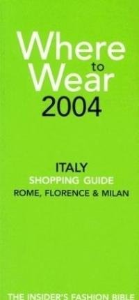 Where to Wear Italy book