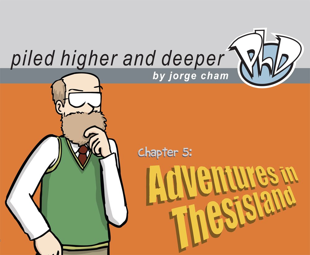 Adventures in Thesisland: The Fifth Piled Higher and Deeper Comic Strip Collection Manga