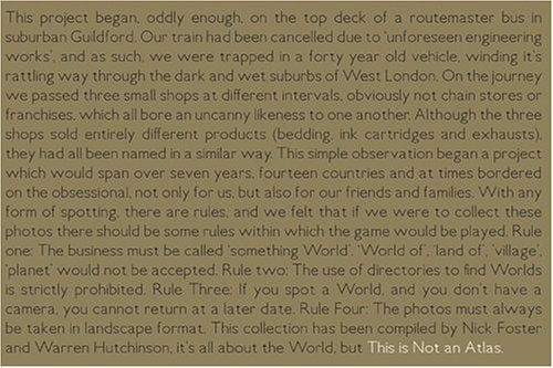 This Is Not An Atlas Social Sciences