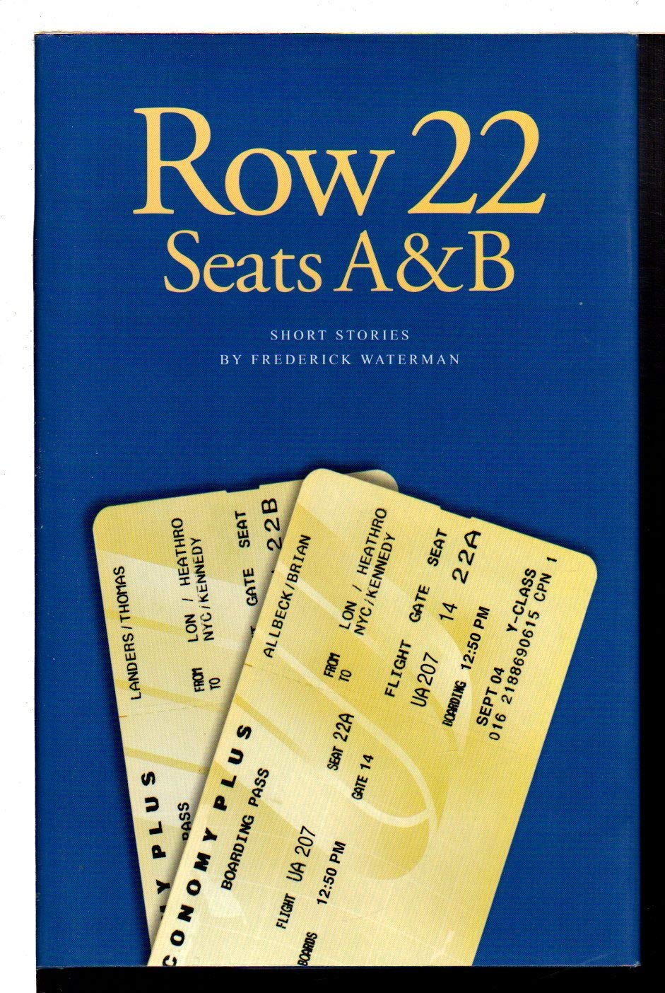 Product Image: Row 22, Seats A & B