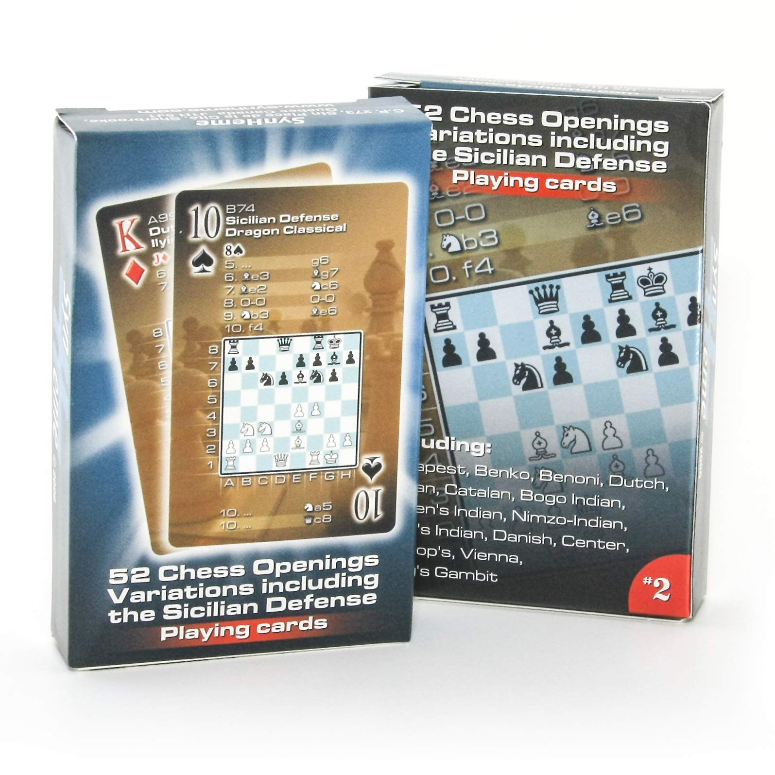 52 Chess Openings Variations (Sicilian Defense) Reference Books