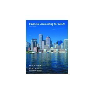Financial Accounting for MBAs 2nd ,Hard Cov edition by Easton; Wild; Halsey (2006) Hardcover Books
