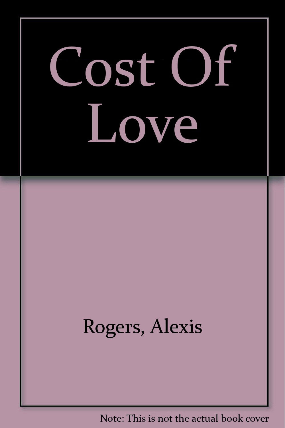 Product Image: Cost Of Love