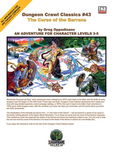 Dungeon Crawl Classics 43: Curse of the Barrens book