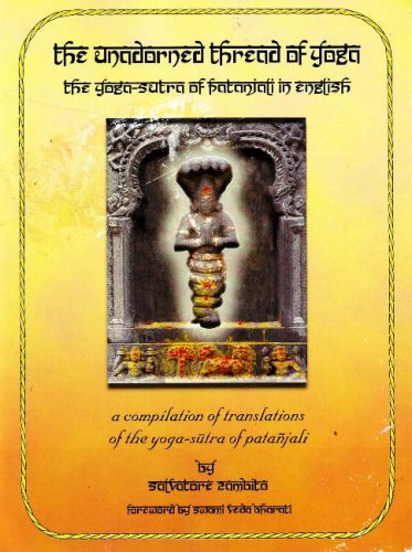 Unadorned Thread of Yoga: The Yoga-Sutra of Patañjali in English book