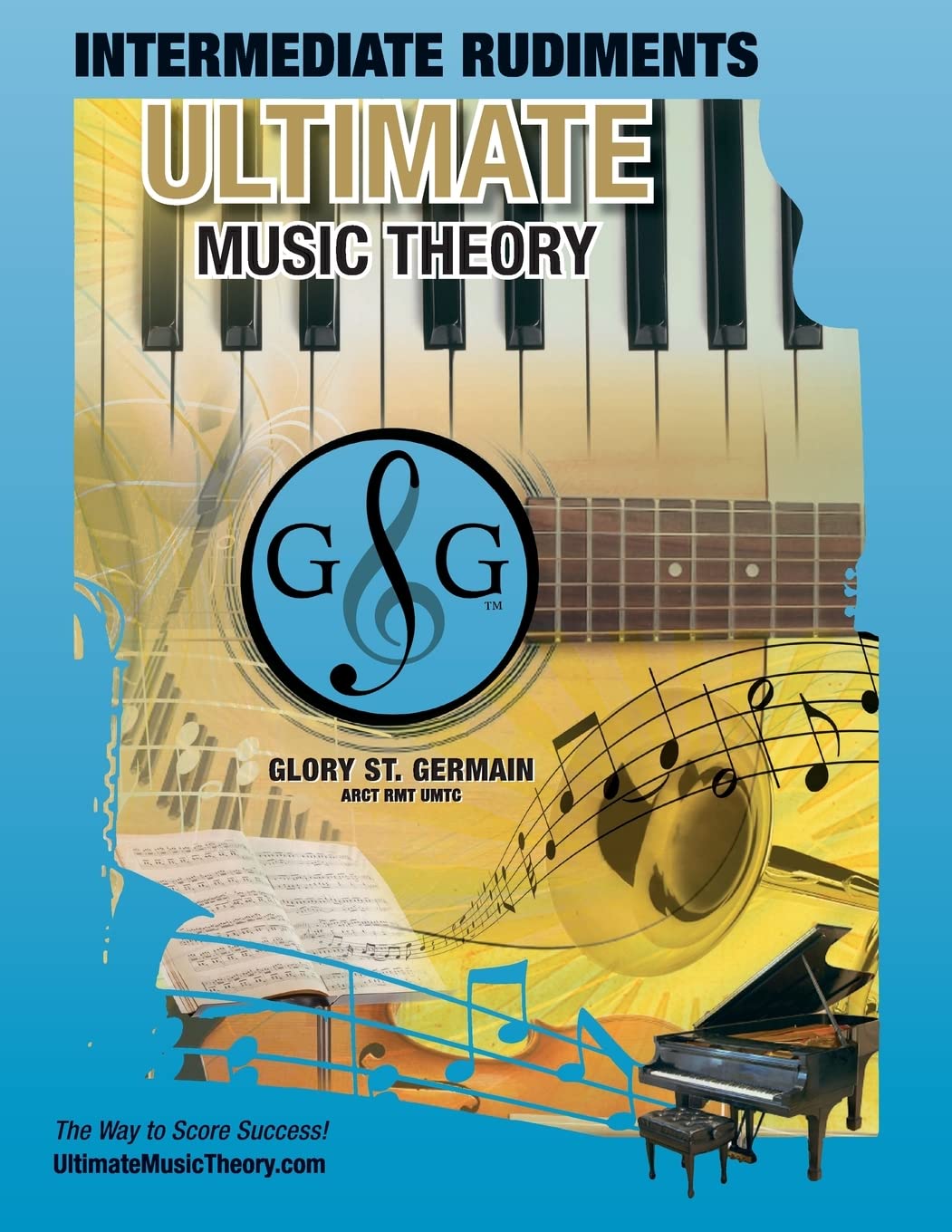 Intermediate Rudiments Workbook - Ultimate Music Theory: Intermediate Music Theory Workbook (Ultimate Music Theory) includes UMT Guide & Chart, 12 ... Music Theory Rudiments Books, Band 10) Education & Training