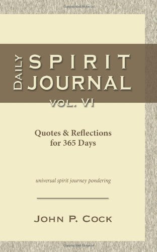 Daily Spirit Journal, Vol. VI Lifestyle