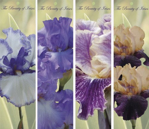 Bookmarks - The Beauty of Irises (Set of 4) Books