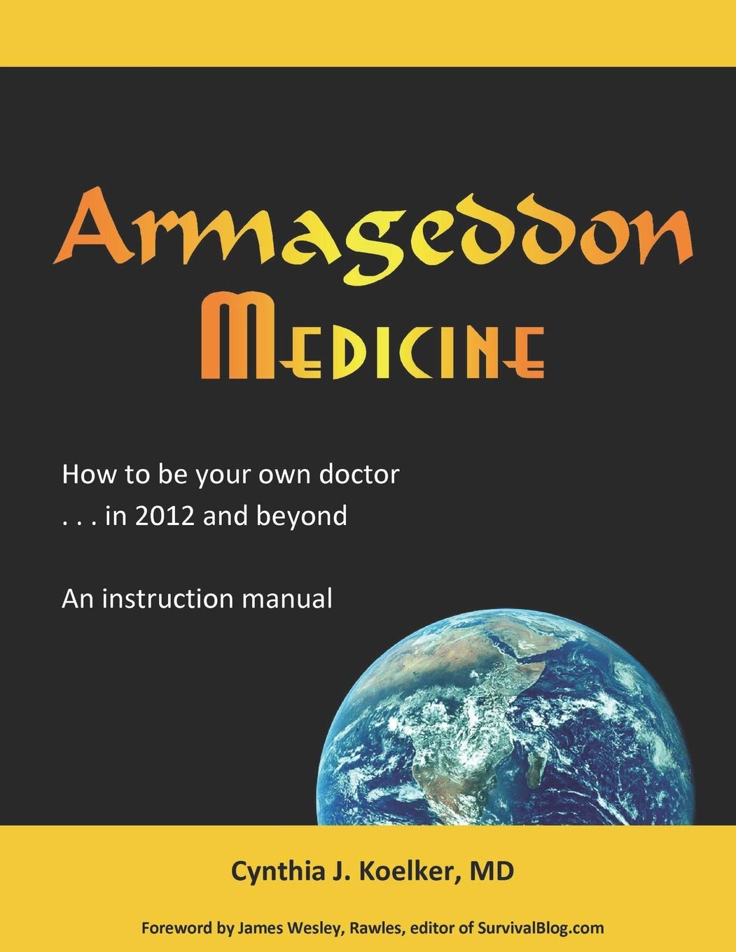 Armageddon Medicine: How to be your own doctor in 2012 and beyond. An instruction manual. (Armageddon Mediciine, Band 1) Medicine