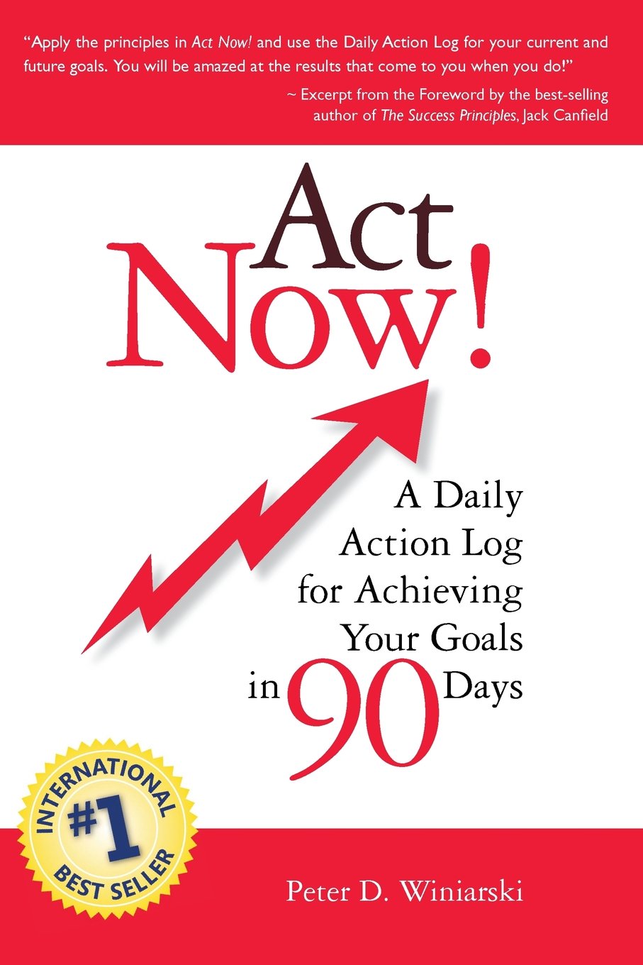 Act Now! A Daily Action Log for Achieving Your Goals in 90 Days book