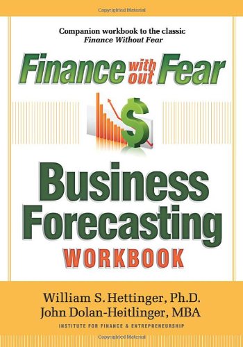 Finance Without Fear Business Forecasting Workbook Business, Finance & Career