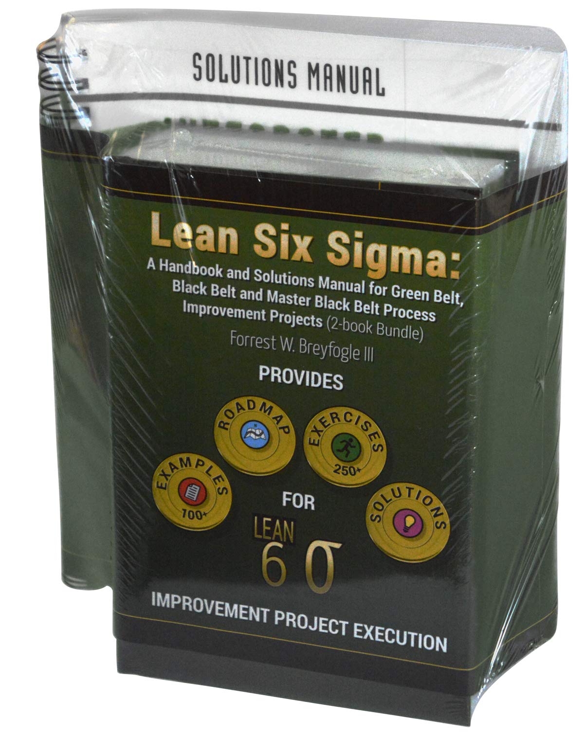 Lean Six Sigma: A Handbook and Solutions Manual for Green Belt, Black Belt and Master Black Belt Process Improvement Projects 2-book Bundle Business, Finance & Career