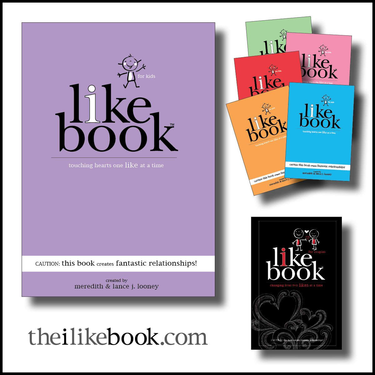 the i LIKE book-for kids (Purple) book