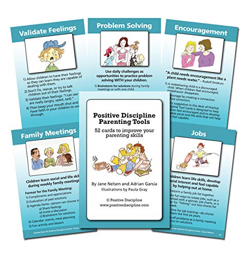 Positive Discipline Parenting Tool Cards Books