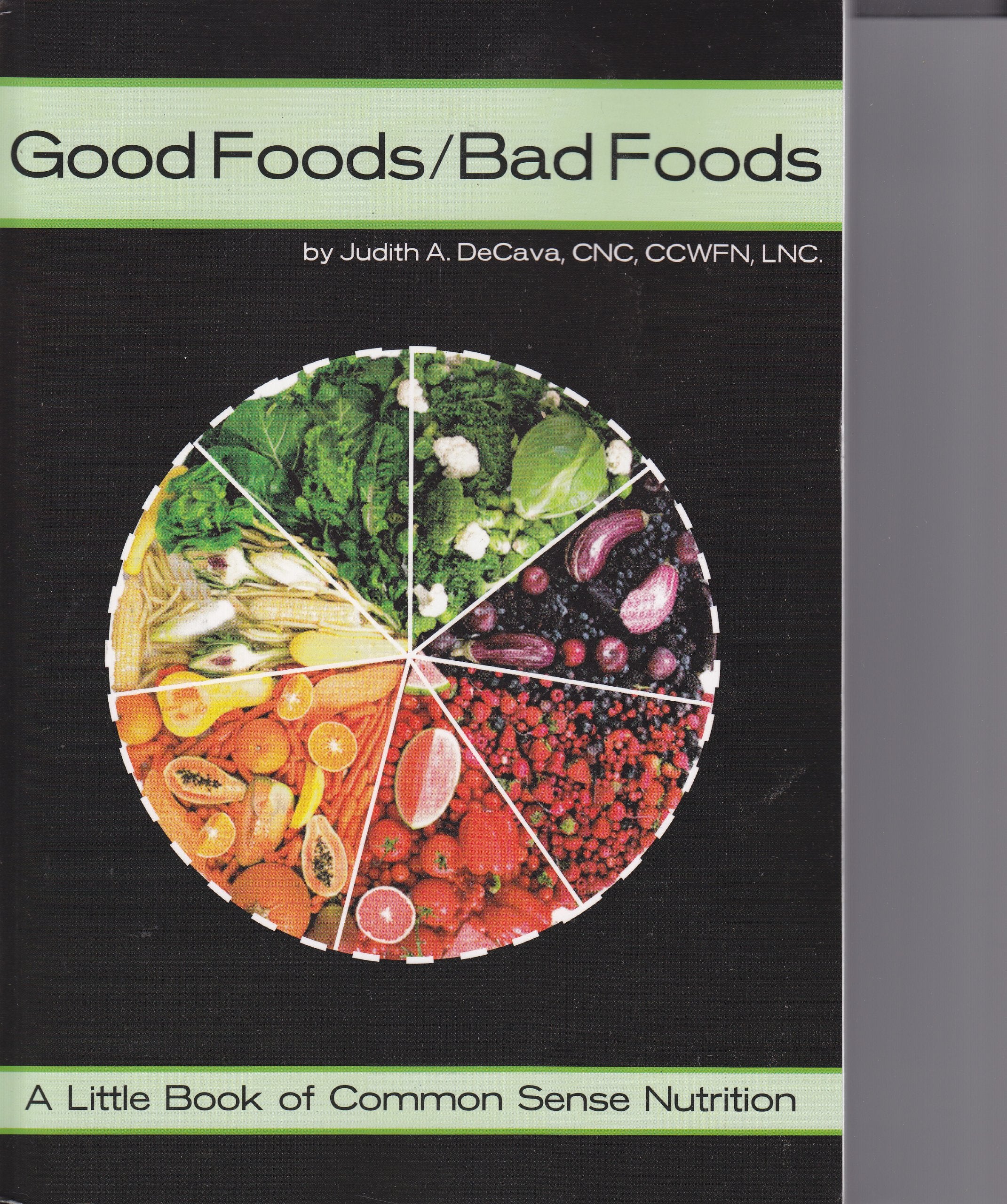 Good Foods/Bad Foods: A Little Book of Common Sense Nutrition Books