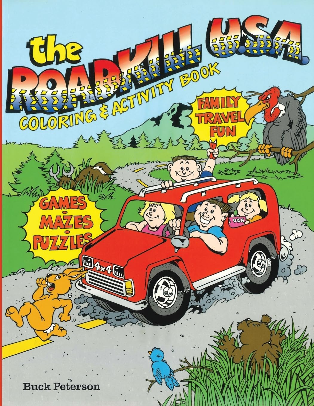 The Roadkill USA Coloring and Activity Book Leisure, Home & Garden