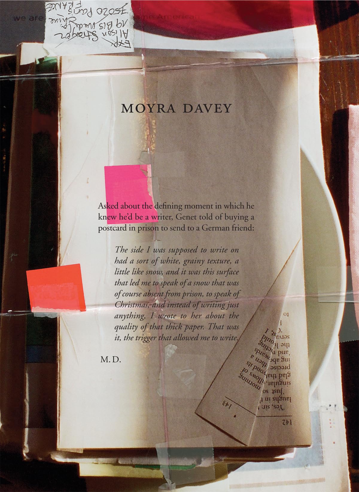 Product Image: Moyra Davey: Burn the Diaries