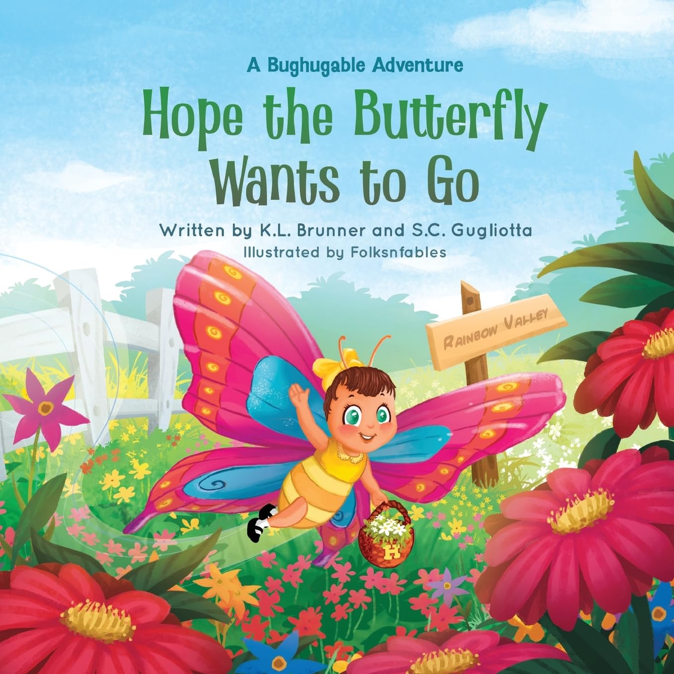 Hope the Butterfly Wants to Go: A Bughugable Adventure (Bughugable Adventures) Novels & Short Stories