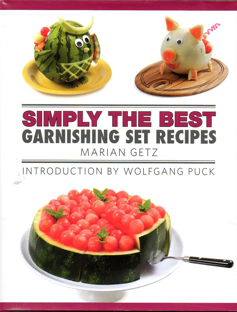 Simply the Best Garnishing Set Recipes Books