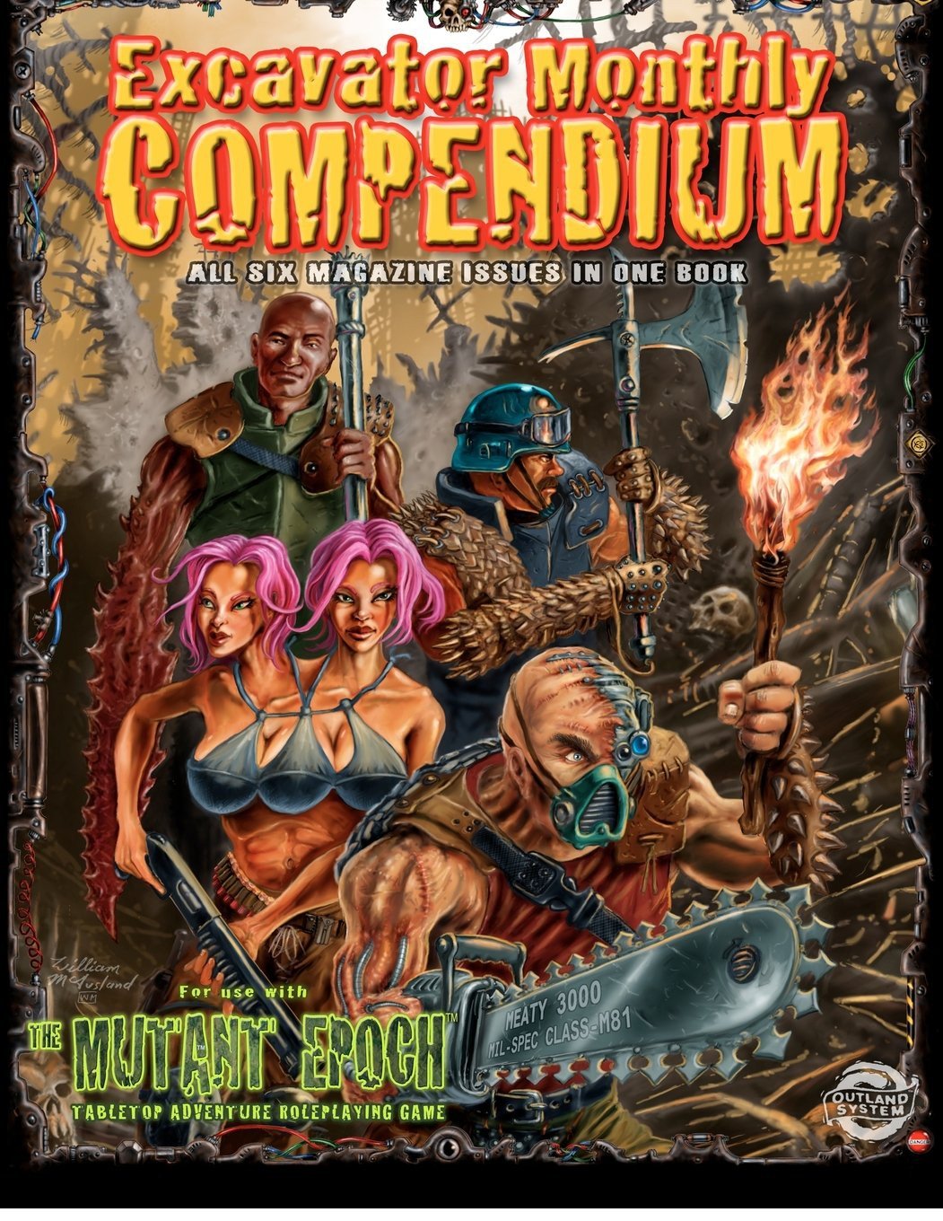 Excavator Monthly Compendium: All 6 Issues in One Book (The Mutant Epoch Role Playing Game) Leisure & Fun